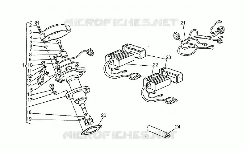 Enc.eléct. motor VT032931