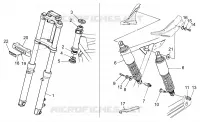 Horquilla-suspension tr.