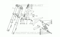 Horquilla-suspension tr.