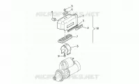 Tapa motor arranque