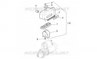 Tapa motor arranque