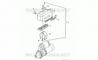 Tapa motor arranque
