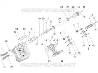 Distribución cilindro izq. (roller)