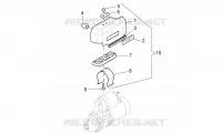 Tapa motor arranque