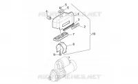 Tapa motor arranque