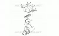 Tapa motor arranque