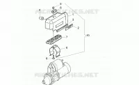 Tapa motor arranque