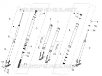 HORQUILLA DELANTERA Kayaba