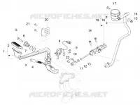 Bomba freno trasero